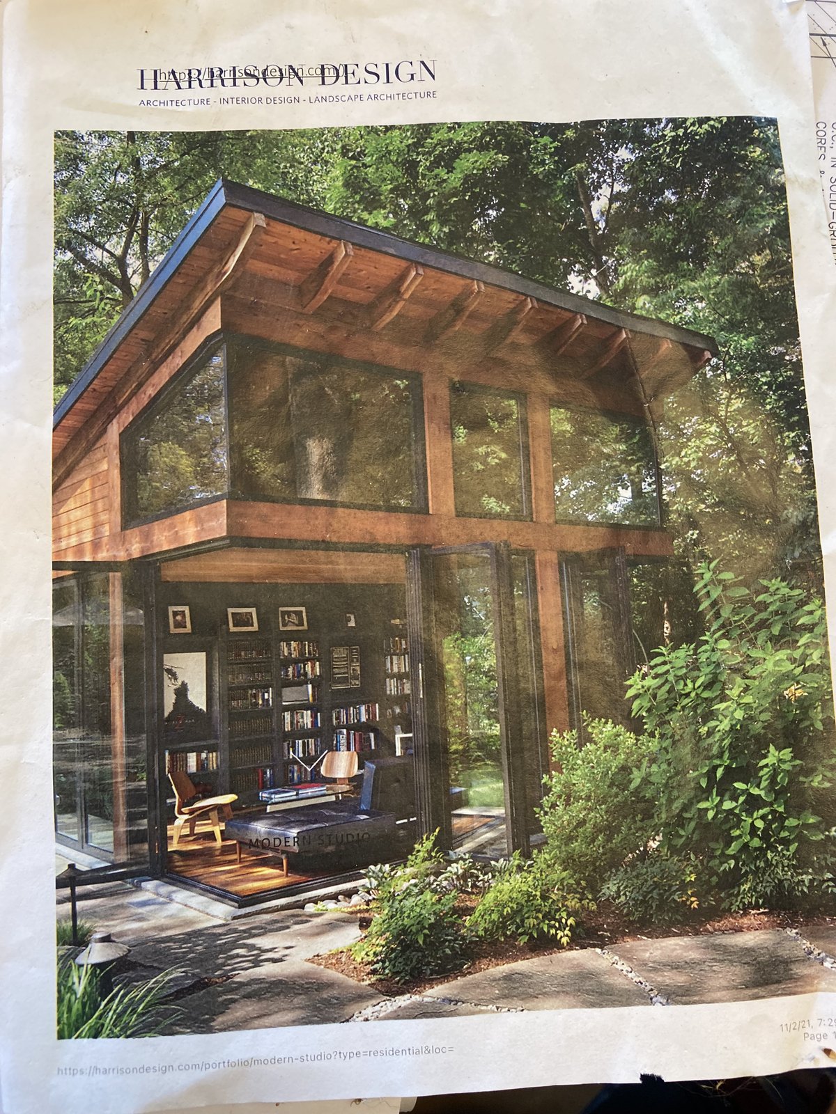 Harrison Design magazine feature of completed project